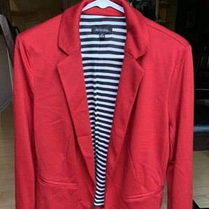 Notations- Red Blazer Size S